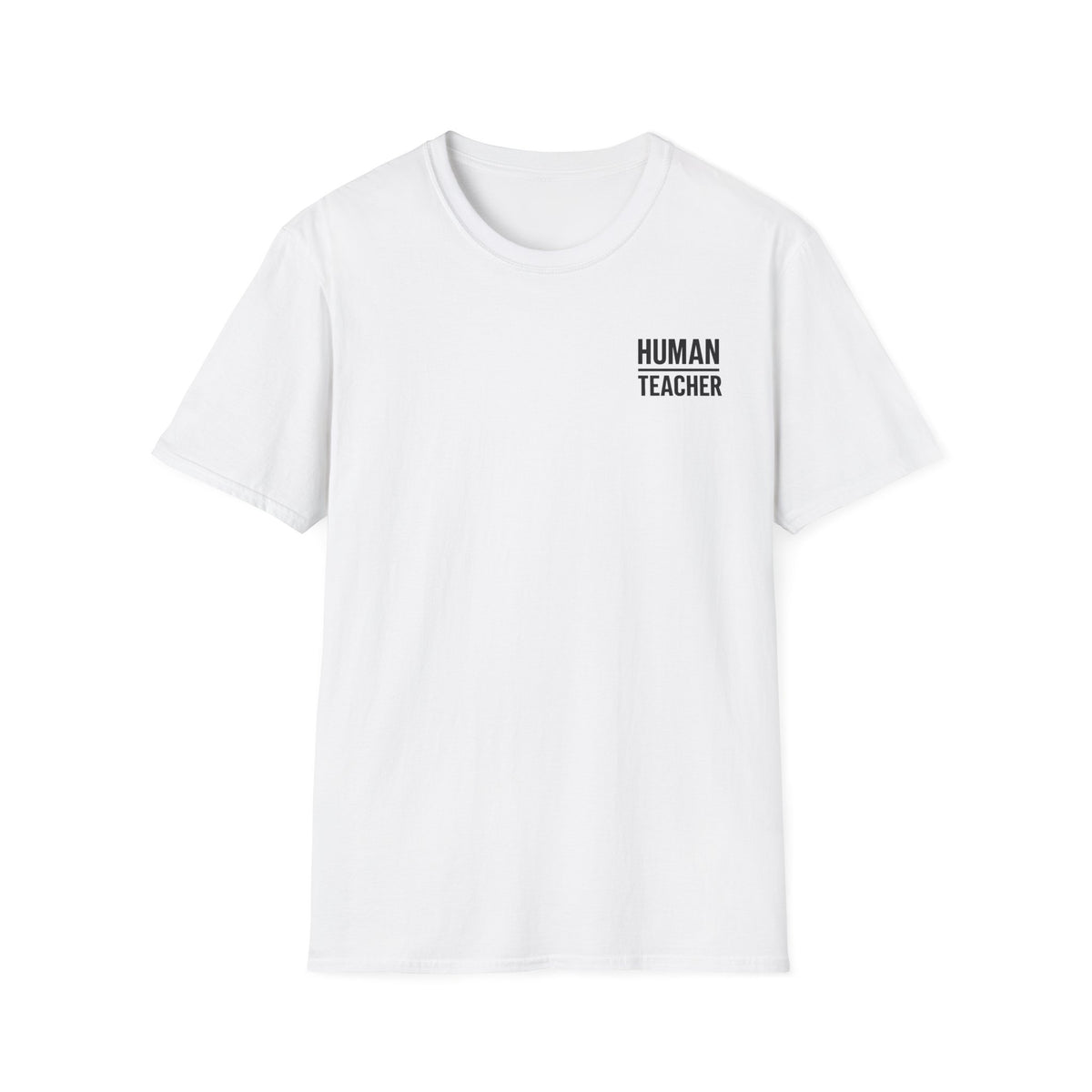 HUMAN / TEACHER LOGO Tee.