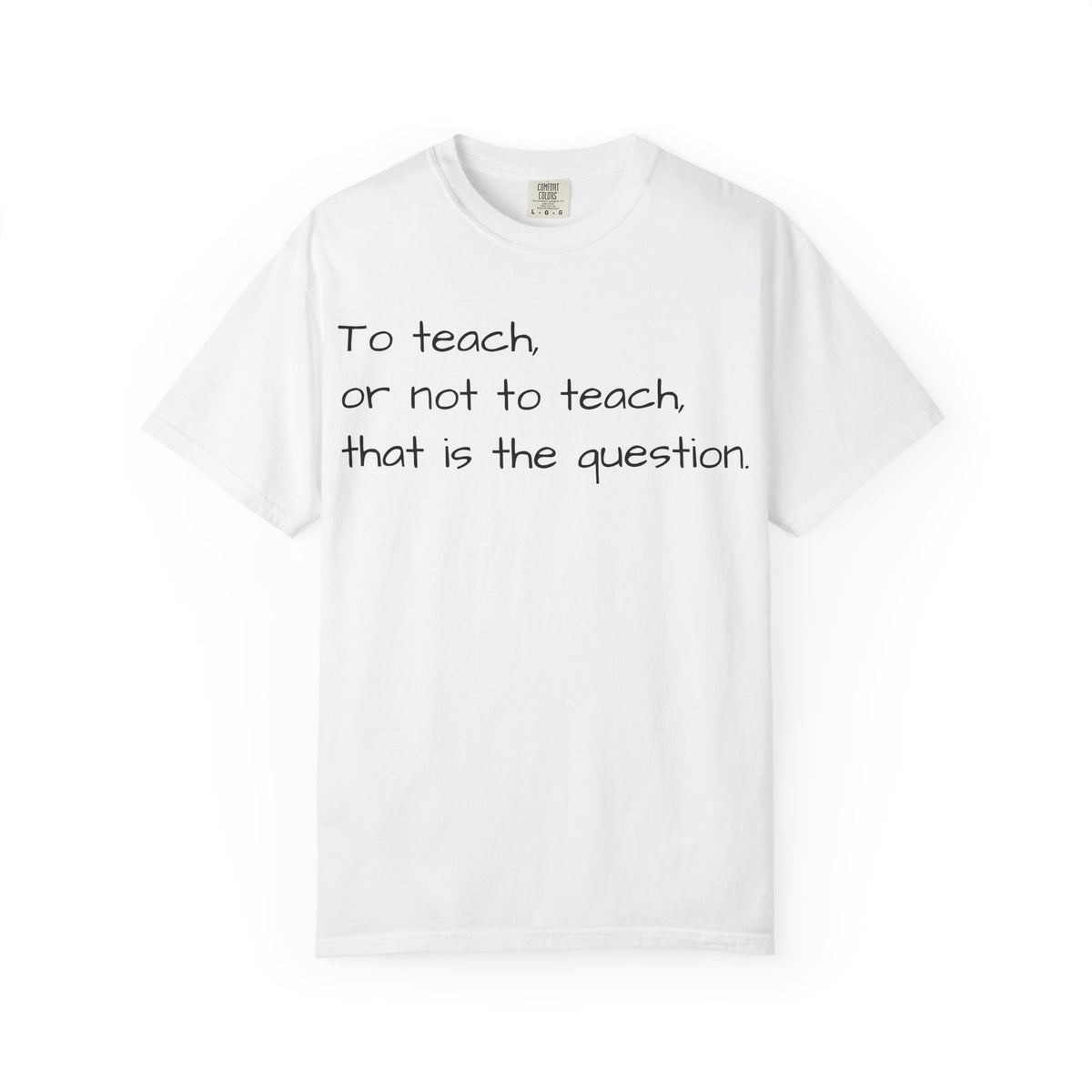 Teach/not teach T