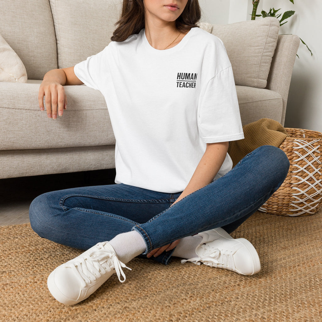 HUMAN / TEACHER LOGO Tee.