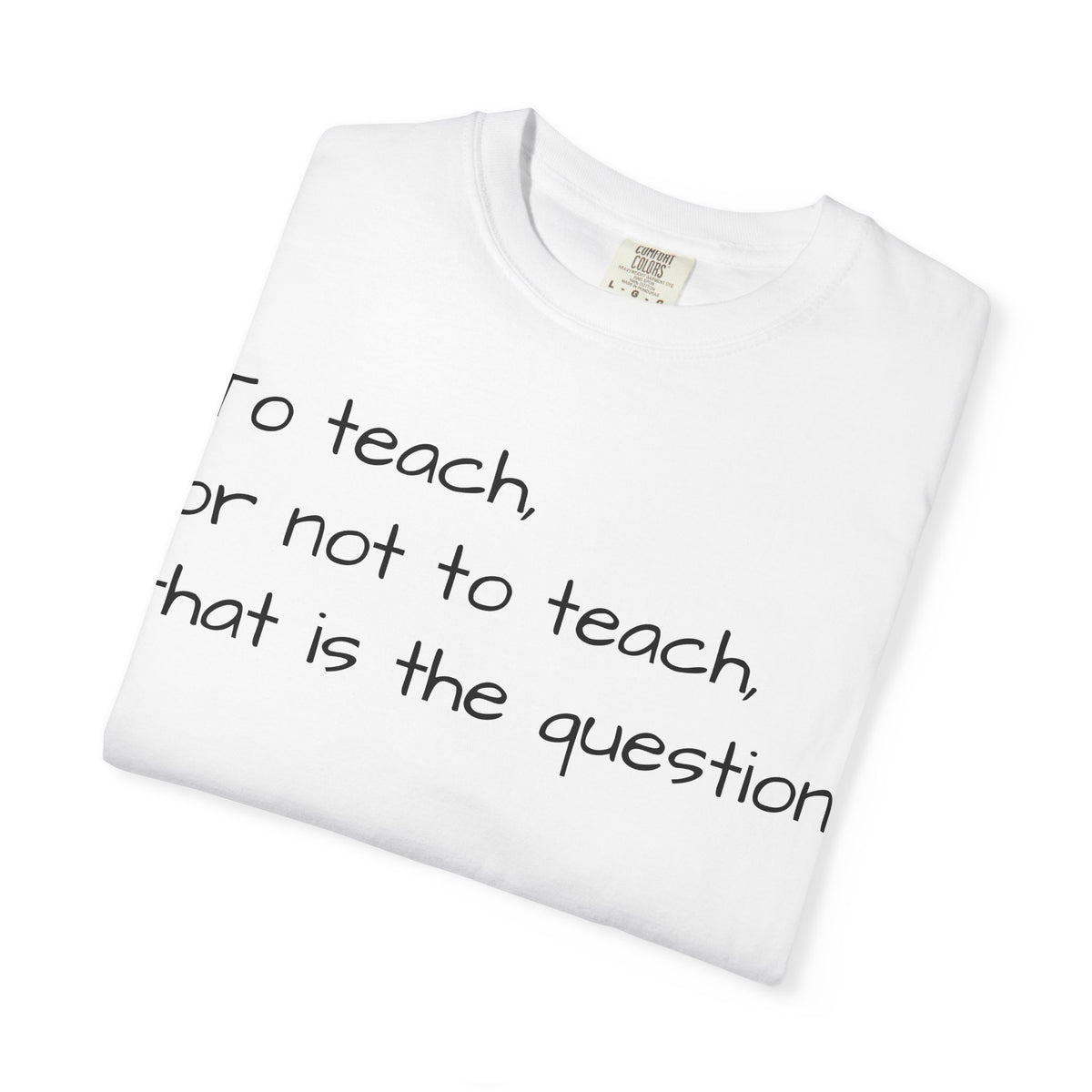 Teach/not teach T