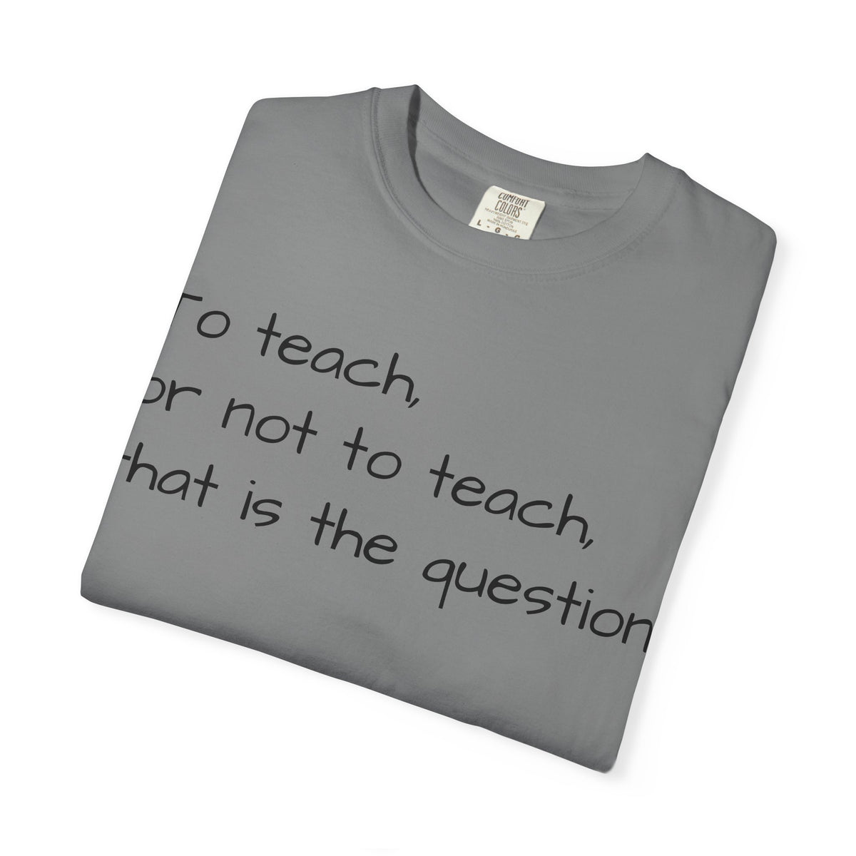 Teach/not teach T