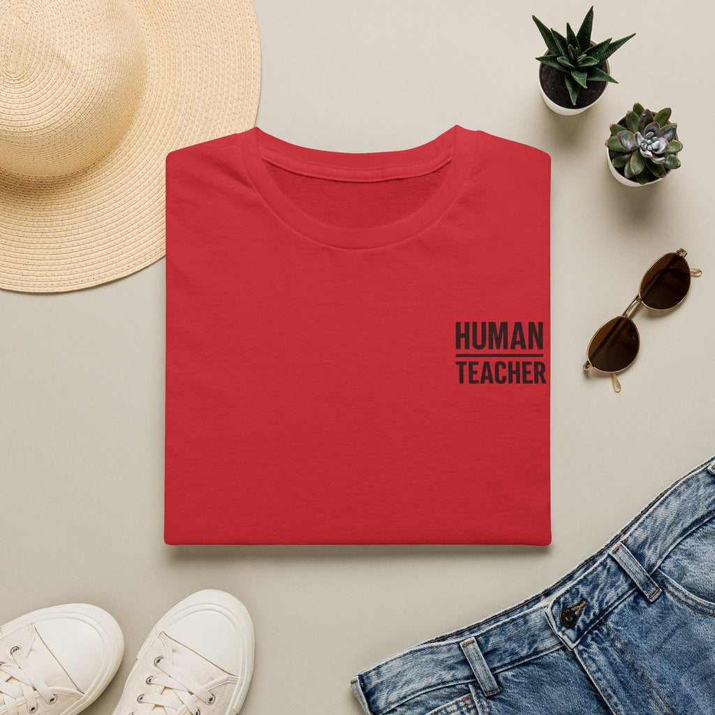HUMAN / TEACHER LOGO Tee.