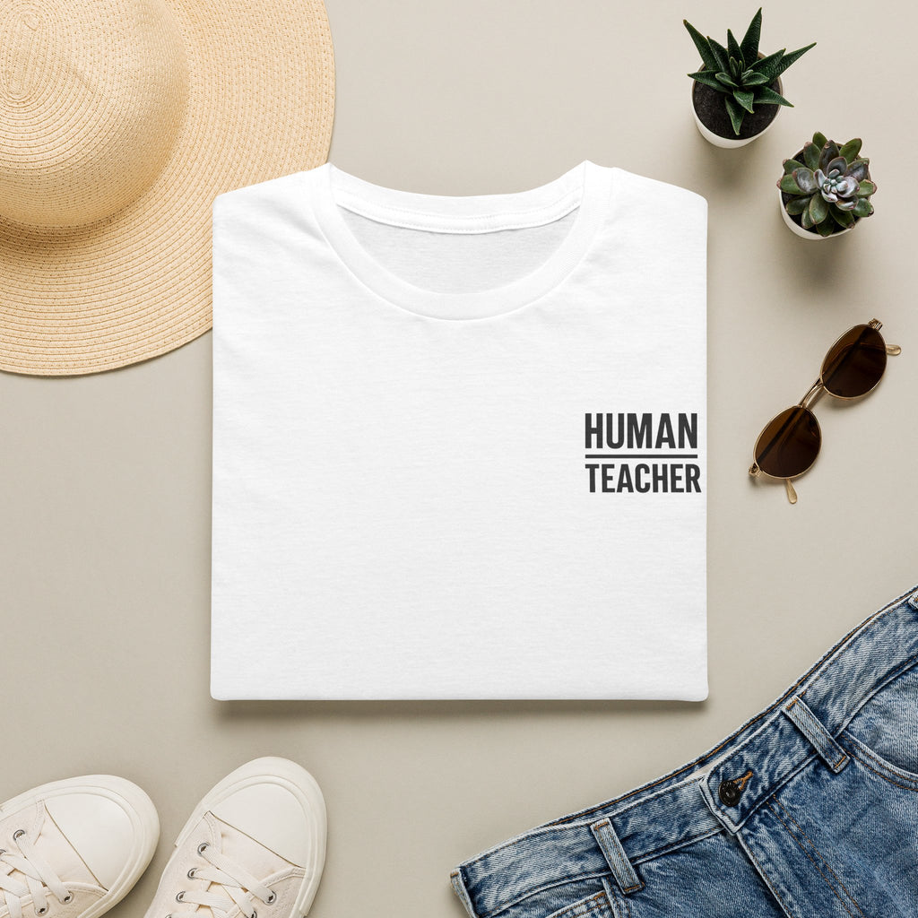 HUMAN / TEACHER LOGO Tee.