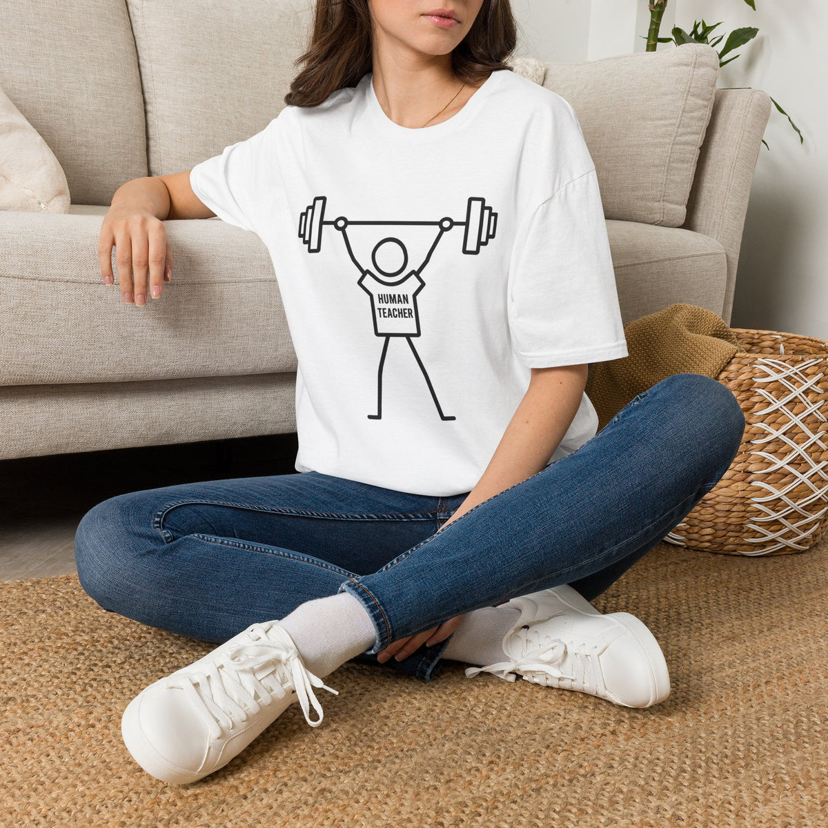 STRONG / ENOUGH TEACHER Tee.