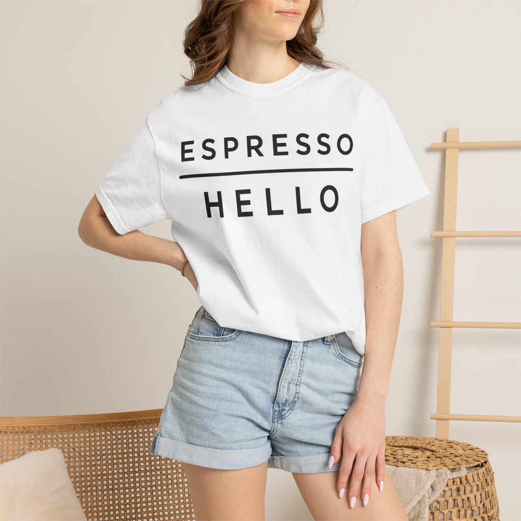 ESPRESSO / HELLO Tee.